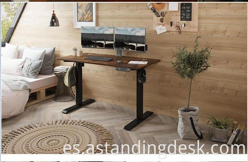Hight Quality Comfortable Ergonomics Dual Motor Office Desk